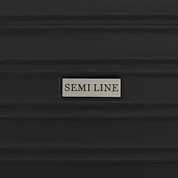 Валіза Semi Line 24 дюйми (M) дюйми (M) Black (T5636-2) - мініатюра 9
