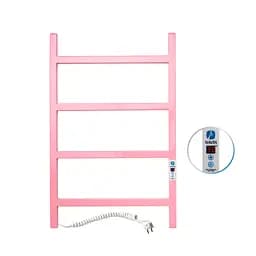 Електрична рушникосушка Navin Nordic 500x800 Pink Digital, ліва, рожева (з таймером) 10-941152-5080, Цветной, Ліве, Електронний