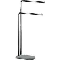 Підставка з двома тримачами для рушника Sonia Nomad 176274 Хром