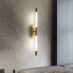 Настінний латунний світильник Phobos Line F довжина 80 см Арт. WB5/800 AB