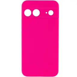 Чохол Silicone Cover Lakshmi Full Camera (AAA) для Google Pixel 8 Рожевий / Barbie pink