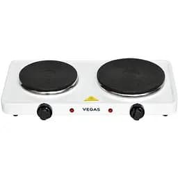Електроплита Vegas VEP-0040 чавунна двоконфорочна (VEP-0040)