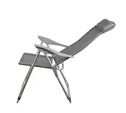 Складний стілець Levistella GP20022010 GRAY, 3 положення нахилу спинки, сірий, для дачі, вага 3,1 кг - мініатюра 4