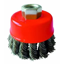 Щітка торцева Werk WE107225 плетена 125 мм (40386)