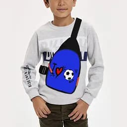 Сумка через плечо детская Футбол 29х17 см сумка слинг для мальчика (02230)