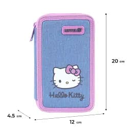 Пенал без наповнення Kite Hello Kitty 2 відділення (HK26-623) - мініатюра 6