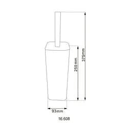 Йоржик підлоговий Hotec 16.608 Stainless Steel, Хром - мініатюра 4