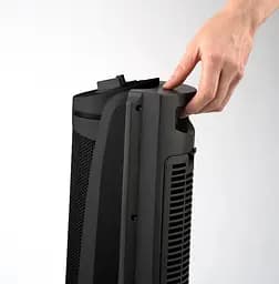 Тепловентилятор BLACK+DECKER 2,0 кВт, площа обігріву 20 кв.м., Підлоговий, Чорний (BXSH2002E) - мініатюра 11