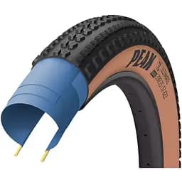 Покрышка GoodYear 700 x 45 45-622 Peak Ultimate Tubeless Complete Black/Tan (1084-TIR-96-84)