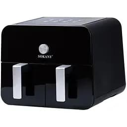Аэрофритюрница Sokany SK-10008, 10 л Черный 2400 Вт