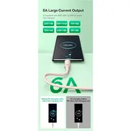 Кабель Baseus Habitat Series Fast Charging Cable USB to Type-C 100W 2m P10360203421-01 Pink - мініатюра 8