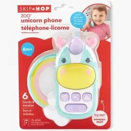 Телефон іграшковий Skip Hop Zoo Єдиноріг (305410) - мініатюра 2