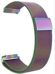 Ремінець BeWatch для Amazfit Stratos 3/GTR 47/GTR 2 міланська петля 22мм Milanese loop Браслет Хамелеон (1020229)