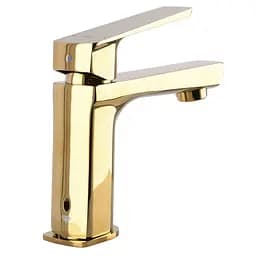 Змішувач для умивальника Topaz Lexi TL- 21201-H57-AUV Золотий - мініатюра 5