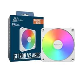 Корпусный вентилятор 120MM GF120R V2 ARGB PWM(W) MONTECH