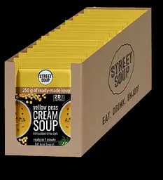 Крем-суп гороховий швидкого приготування Street Soup у саше, набір 28 шт.