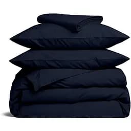 Комплект постільної білизни Cosas Midnight blue CS1 Євро чорничний (Ranfors92_MidnightBlue_El180x30-MidnightBlue_200)
