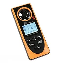 Багатофункціональний анемометр-метеостанція 0.7-30м/с -20-60°C Benetech 4.8x2.12x12.2 см hoz0010068 - мініатюра 3