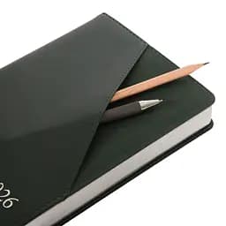Щоденник-діловий записник А5 Leo Planner 2026 Whisky зелений 368 сторінок (252669) - мініатюра 2