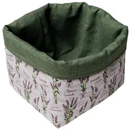 Кошик для хліба Прованс Суцвіття лаванди 14х16х15 см (43205)