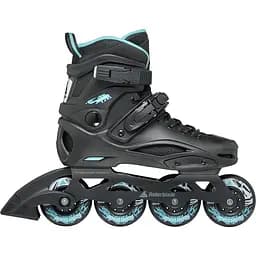 Ролики Rollerblade RB 80 Women 270 Чорний-Блакитний - мініатюра 2