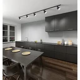 Світильник трековий Eurolamp для ламп LED GX53 чорний (LHT-LED-GX53(black)) - мініатюра 4