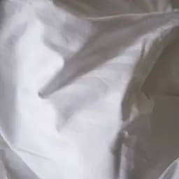Комплект постільної білизни двоспальний 180 x 220 см Сатин White страйп Білий - мініатюра 3