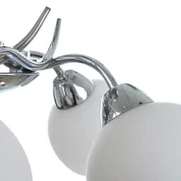 Люстра стельова Brille класична E27 40W CH (LK-650C/3) - мініатюра 3