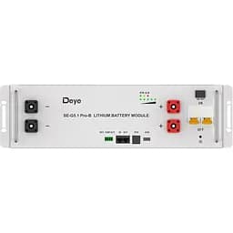 Акумулятор Deye LiFePO4 48V (51.2V/100Ah/5120Wh) (SE-G5.1Pro-B) [110758] - мініатюра 2