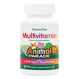 Детские мультивитамины Nature's Plus Source of Life Animal Parade со вкусом ассорти 90 жевательных таблеток