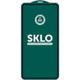 Захисне скло SKLO 5D (тех.пак) для Xiaomi Redmi 15C (Global) / A7 Pro / Poco C85 (Global) Чорний