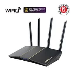 ASUS Маршрутизатор RT-AX57 AX3000 4xGE LAN 1xGE WAN WPA3 MU-MIMO OFDMA MESH - мініатюра 2