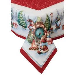 Скатертина Прованс Різдвяне багаття гобелен 135х300 см (37406)