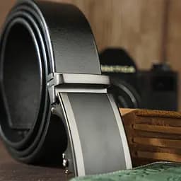 Ремінь шкіряний Vintage чоловічий 115х3,4 см acs0018121 - мініатюра 5