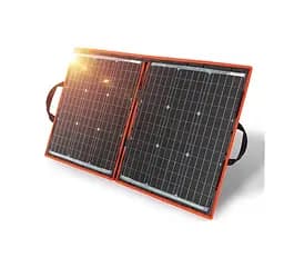 Сонячний зарядний пристрій Solar panel 110W (2xUSB+Type-C) 20В-вихід + зарядка автомобільного АКБ - мініатюра 2