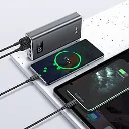 Додаткова батарея Hoco J46A (20000mAh) Black - мініатюра 3