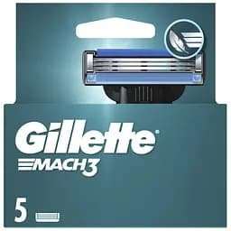Сменные кассеты Gillette Mach3 5 шт. (7702018552313)