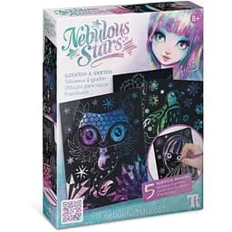 Набор для творчества Nebulous Stars Гратаж: Звездные гравюры 11014, 5 основ
