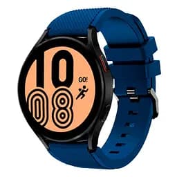 Ремінець для Samsung Galaxy Watch 5 40mm - синій ширина кріплення 20мм силікон Watchbands Gear (W45-0WB46794347) - мініатюра 2