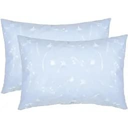 Наволочка Home Line Волошки бязь 50х70 см блакитна 2 шт. (173299)