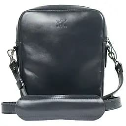 Шкіряна сумка Challenger S синя