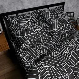 Комплект постільної білизни Moon&Star Satin Elit Minimal Chic Євро 200х220 см наволочки 4х50х70 см - мініатюра 5