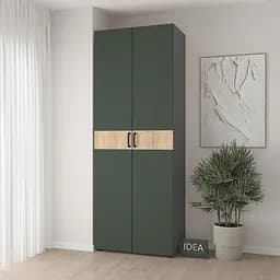 Шафа для одягу з однією штангою С-8.4 Антрацит/Камуфляж Idea