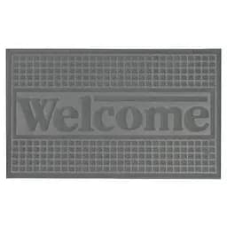 Килимок придверний Eco Fabric Welcome без кромки сірий 45 х 75 см (4575-011) - мініатюра 3