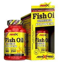 Жирные кислоты Amix Pro Fish Oil Omega 3 (500 мг/250 мг) 60 софт гель