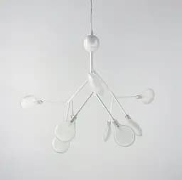 Подвесной светильник, имитирующий веточку в белом корпусе Ст. H 686/9P WT | Line F