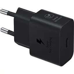 Зарядний пристрій Samsung 25W Power Adapter (w C to C Cable) Black (EP-T2510XBEGEU) - мініатюра 2
