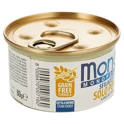 Вологий корм для котів Monge Cat Monoprotein м'ясні пластівці курка 80 г (70007160) - мініатюра 2