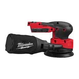 Шліфмашина ексцентрикова акумуляторна безщіткова MILWAUKEE, M18 FROS125-0B, діаметр 125мм (каркас, сумка) - мініатюра 4