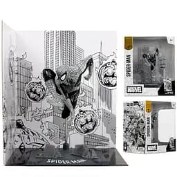 Фігурка Marvel Spider-Man - Collectible with Scene - Gold Label 0 - мініатюра 4
